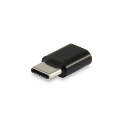 Adapter Micro USB to USB Type C fekete