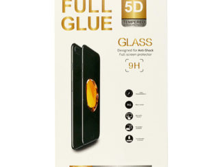 Edzett üveg Full Glue 5D Huawei P30 Lite fekete
