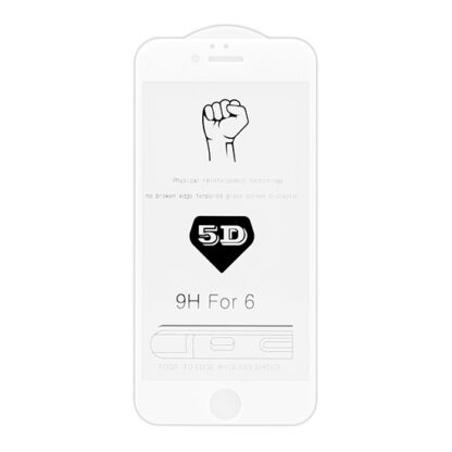 Edzett üveg Full Glue 5D Huawei Y5 2019 fekete - Image 3