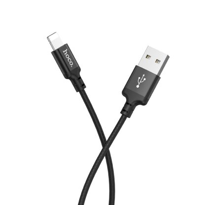 Hoco USB kabel X14 Times Lightning kabel 1 meteres hosszu fekete 2