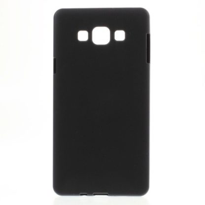 Szilikon telefontok Samsung Galaxy A7 A700F fekete színben