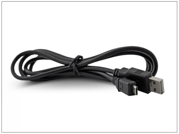 USB - micro USB töltőkábel 150 cm-es vezetékkel - fekete (csak töltésre használható)