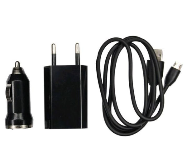 Töltő készlet, Micro USB, autós töltő, hálózati töltő, adatkábel - Image 2