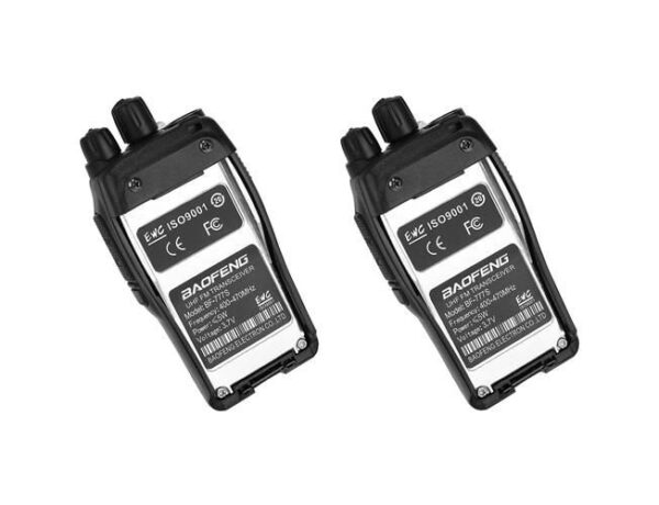 Baofeng 777S Walkie Talkie Professzionális - 16 csatornás, Urh,  2 db - Image 12