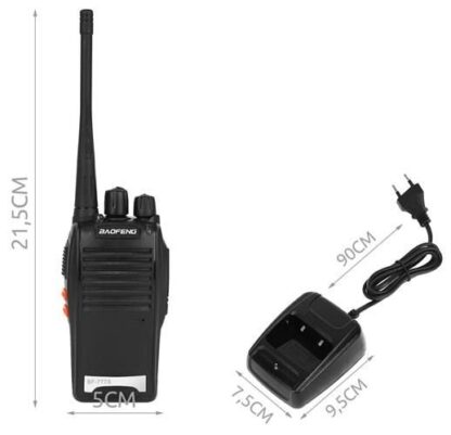Baofeng 777S Walkie Talkie Professzionális - 16 csatornás, Urh,  2 db - Image 6