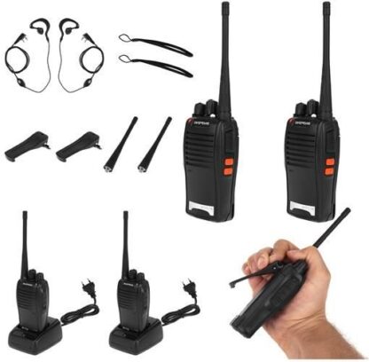 Baofeng 777S Walkie Talkie Professzionális - 16 csatornás, Urh,  2 db
