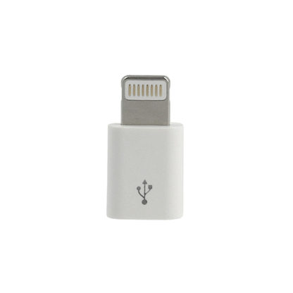 Lightning Micro USB adapter, átalakító Apple Iphone 5, 6, 7, 8, X