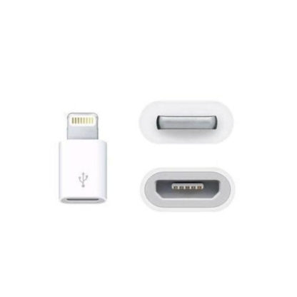 Lightning Micro USB adapter, átalakító Apple Iphone 5, 6, 7, 8, X