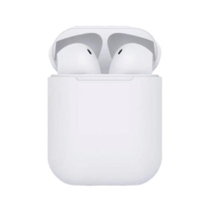 Bluetooth Fülhallgató Earphone TWS i12 AirPods fehér