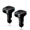 FM Transmitter 4in1 telefon-kihangosító és bluetooth kihangosító, gyorstöltő funkcióval - Image 5