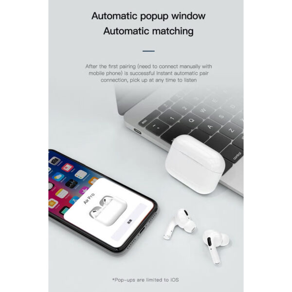 TWS AirPods Pro 3 GPS bluetooth fülhallgató - Image 4
