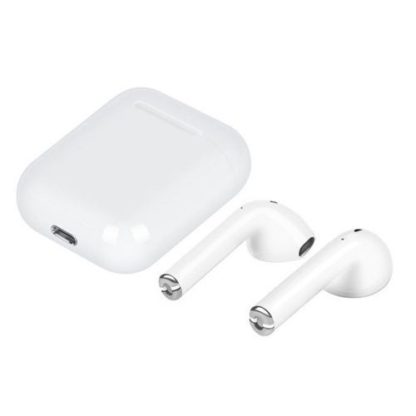 bluetooth Fulhallgato Earphone TWS i12 AirPods feher 8 1