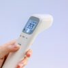 Érintés nélküli infravörös hőmérő LCD kijelzővel CK-T1502 - Image 5