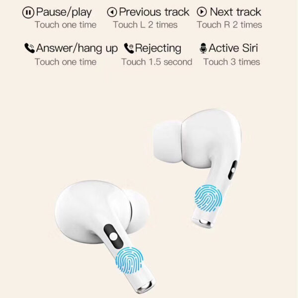 Bluetooth fülhallgató Air Pro TWS i20 lila - Image 3