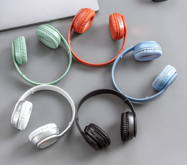 Bluetooth fejhallgató piros mikrofonnal - Image 10
