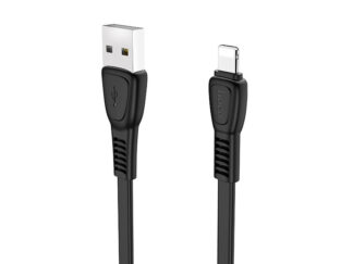 Hoco USB kábel X40 Noah Lightning 1m fekete