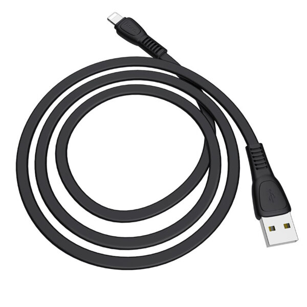 Hoco USB kábel X40 Noah Lightning 1m fekete - Image 3