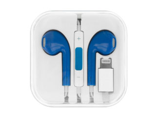 MEGA BASS fülhallgató-Iphone 7/7Plus/8/8Plus/X Lightning kék