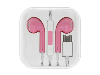 Mega Bass Univerzális fülhallgató-USB Type C-rózsaszín