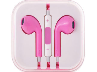 Mega Bass Univerzális fülhallgató-jack-rózsaszín