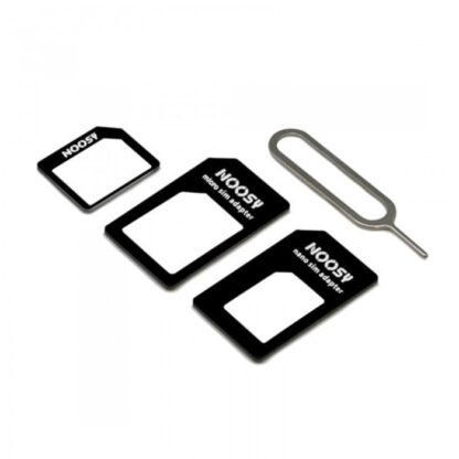 Nano SIM adapet és Micro SIM adapter és SIM tű (3 in1)1