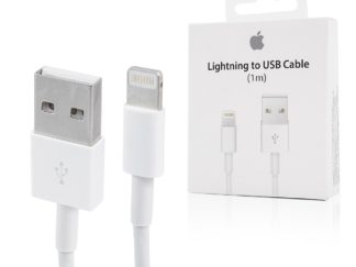 Apple lightning USB adat és töltőkábel 1m gyári dobozos