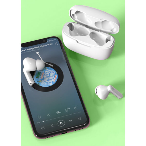 Bluetooth fülhallgató AIR Pro TWS I20 fehér professziónális hangminőség - Image 4