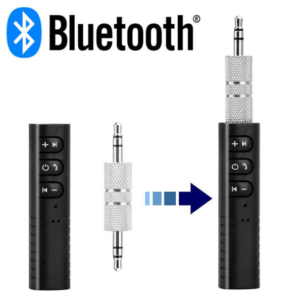 Mini Bluetooth vevő, audio adapter Aux-al BT-450 bármilyen hangszóróhoz, audió rendszerhez, hordozható készülékhez - Image 4
