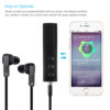 Mini Bluetooth vevő, audio adapter Aux-al BT-450 bármilyen hangszóróhoz, audió rendszerhez, hordozható készülékhez - Image 6