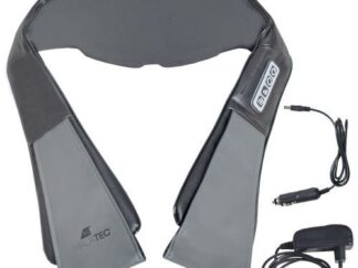 A kiegészítő hőelosztó funkció ellazítja az izmokat stressz, helytelen testtartás vagy feszültség miatt. Pozitív hatással van az idegrendszerre, megnyugtatja, és ellazítja. A masszírozókészülék a test más részein is használható, alkalmas a nyak, a derék, a lábak, a has vagy a hát masszírozására. Két masszázsfejjel rendelkezik, amelyek 8 masszázsponttal vannak felszerelve, masszírozás közben megváétoztathatjuk a masszázs irányát. Felmelegíti, ellazítja és megnyugtatja, miközben csökkentheti az esetleges a fájdalmat bármely testrészén. A masszírozó alkalmazása: Nyak, hát és gerinc fájdalomnál Feszültség, stressz oldására Izomfeszesség és izomgörcsök esetén Műszaki adatok: Kiváló minőségű anyagokból készül 2 forgó masszázsfej 8 masszázspont A masszázsfejek forgásirányának megváltoztatása Levehető huzat Intuitív központ Masszázs sebesség beállítása: 3 mód BE / KI gomb Fűtés funkció Automatikus kikapcsolás 15 perc elteltével Autós hálózati adapter: 2A Teljesítmény: 24 W Feszültség: 240 V Masszázs felület méretei: 40cm x 19cm A karok méretei: 40cm x 15cm Exkluzív fekete színben A készlet tartalma: elektromos masszírozó töltő autós töltő A képek illusztrációk