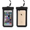 Hóálló, vízálló, víz alatti telefontok mobiltelefonhoz (univerzális), fekete 5,5" - Image 2