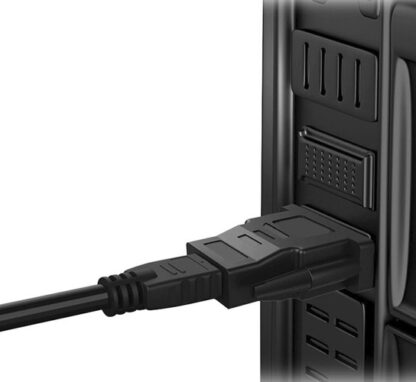 HDMI- DIVI adapter, árnyékolt apa-anya típusú, aranyozott - Image 2