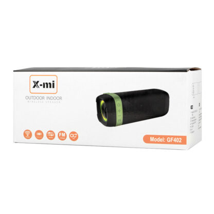Bluetooth hangszóró rádió funkcióval X-mi TWS GF402 fekete - Image 2