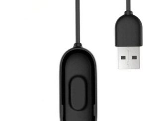 Xiaomi MI Band 4 Töltőkábel USB (mágneses, 20cm) FEKETE