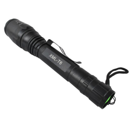 Palmonix Zoom katonai elemlámpa, 3 világítási mód, LED Cree, 2000W, XML-T6 - Image 2
