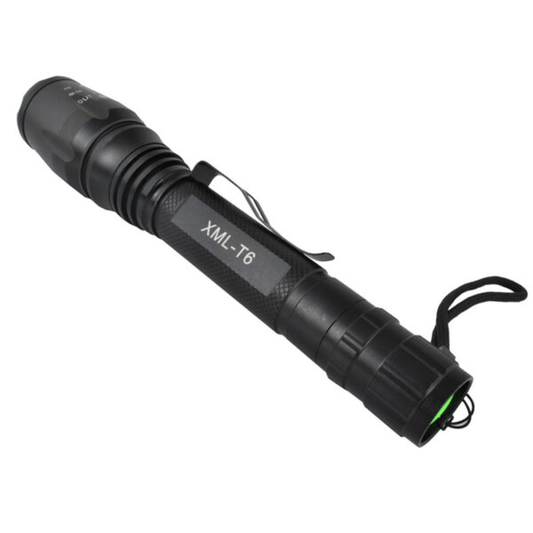 Palmonix Zoom katonai elemlámpa, 3 világítási mód, LED Cree, 2000W, XML-T6 - Image 2