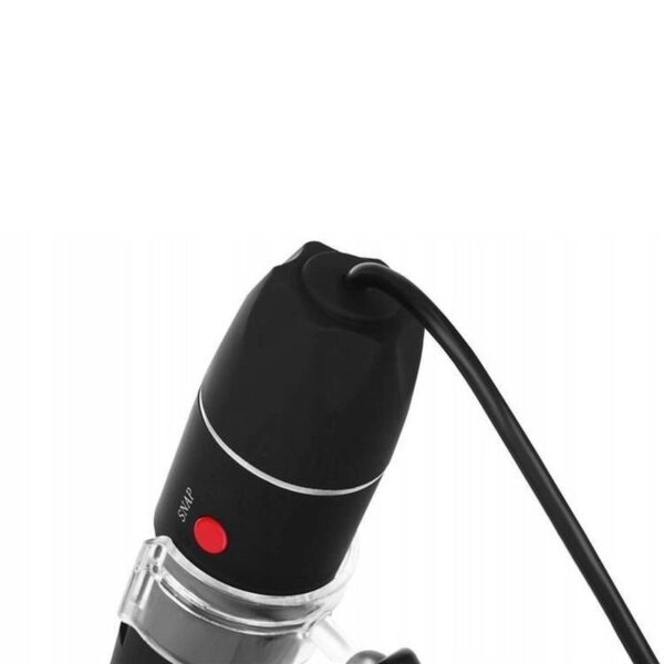 Hordozható digitális mikroszkóp, USB, fotó-videó, 8 LED, 5x digitális zoom, fekete - Image 16