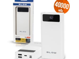 Power Bank Blow 40000mAh 2xUSB QC PB40A USB-C white