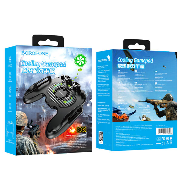 Mobiltelefonos kontroller és hütő Borofone BG3 Gamepad - Image 2