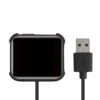 Xiaomi Mi Watch Lite töltőkábel USB (mágneses, 100cm) Fekete - Image 4
