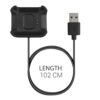 Xiaomi Mi Watch Lite töltőkábel USB (mágneses, 100cm) Fekete - Image 3