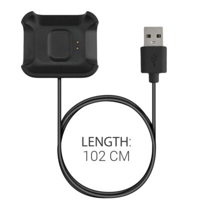 Xiaomi Mi Watch Lite töltőkábel USB (mágneses, 100cm) Fekete - Image 3