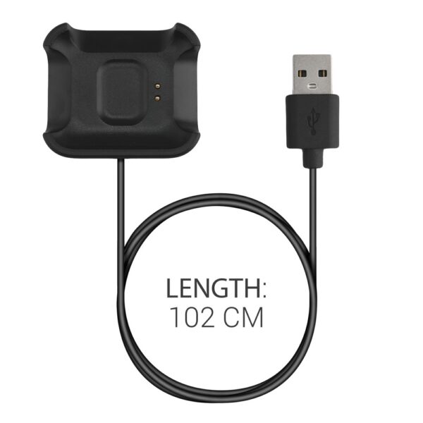 Xiaomi Mi Watch Lite töltőkábel USB (mágneses, 100cm) Fekete - Image 3