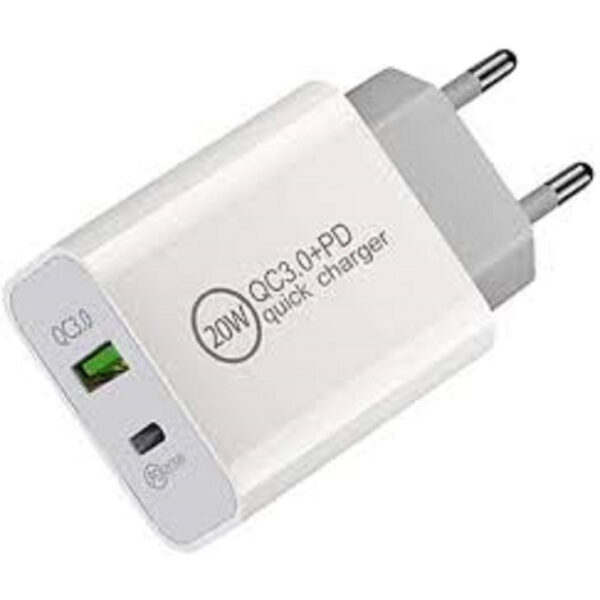 Hálózati töltő adapter PD-QC 3.0 20W