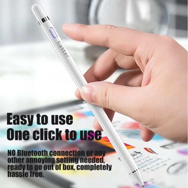 Univerzális toll, Active Stylus Pen, (bármilyen kapacitív kijelzőhöz), Tabletekhez és Ipadhoz Earldom ET-P2 - Image 5