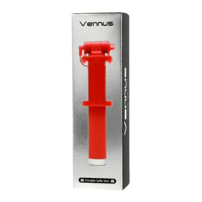 Prémium minőségű Vennus veztékes szelfibot 3,5 jack piros - Image 13