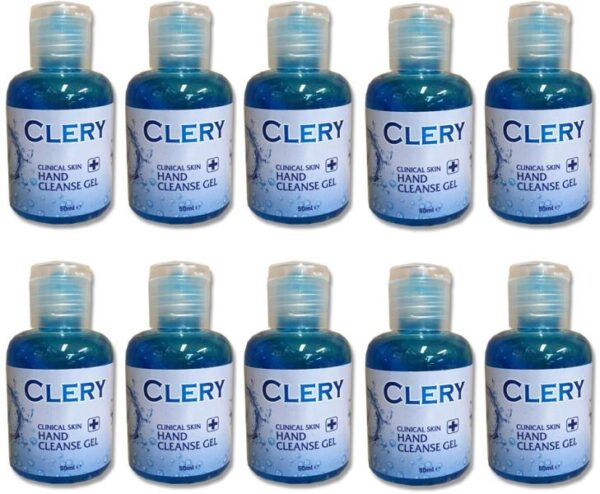 Clery Clinical Skin kézfertőtlenítő gél 73% 50ml - Image 2