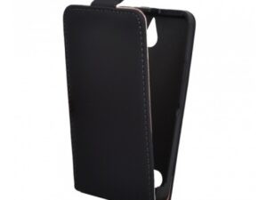 Sony Xperia E1 (D2005/Dual D2105) fekete flip mágneses bőr tok