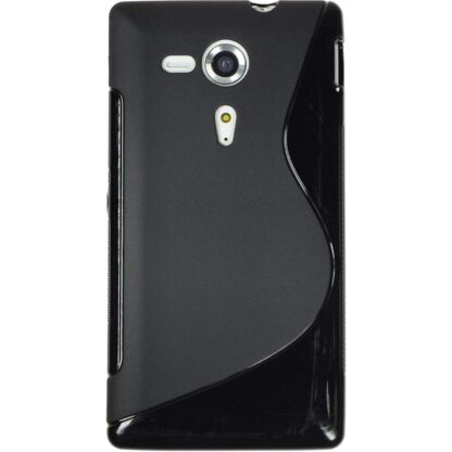 Sony Xperia SP feket szilikon tok - Image 2