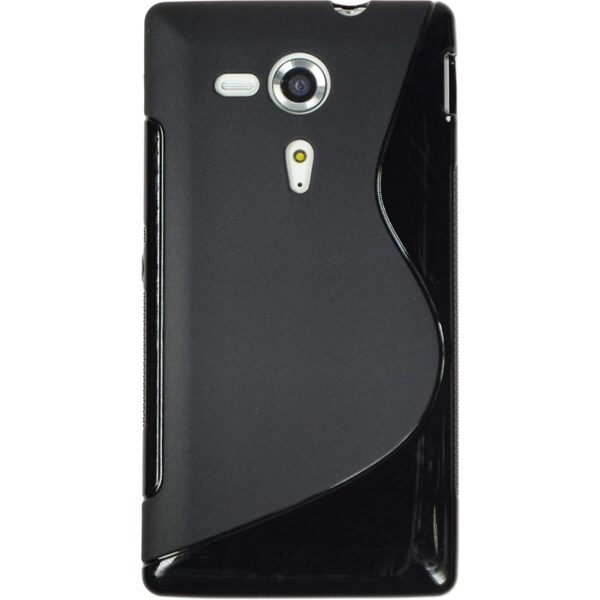 Sony Xperia SP feket szilikon tok - Image 2